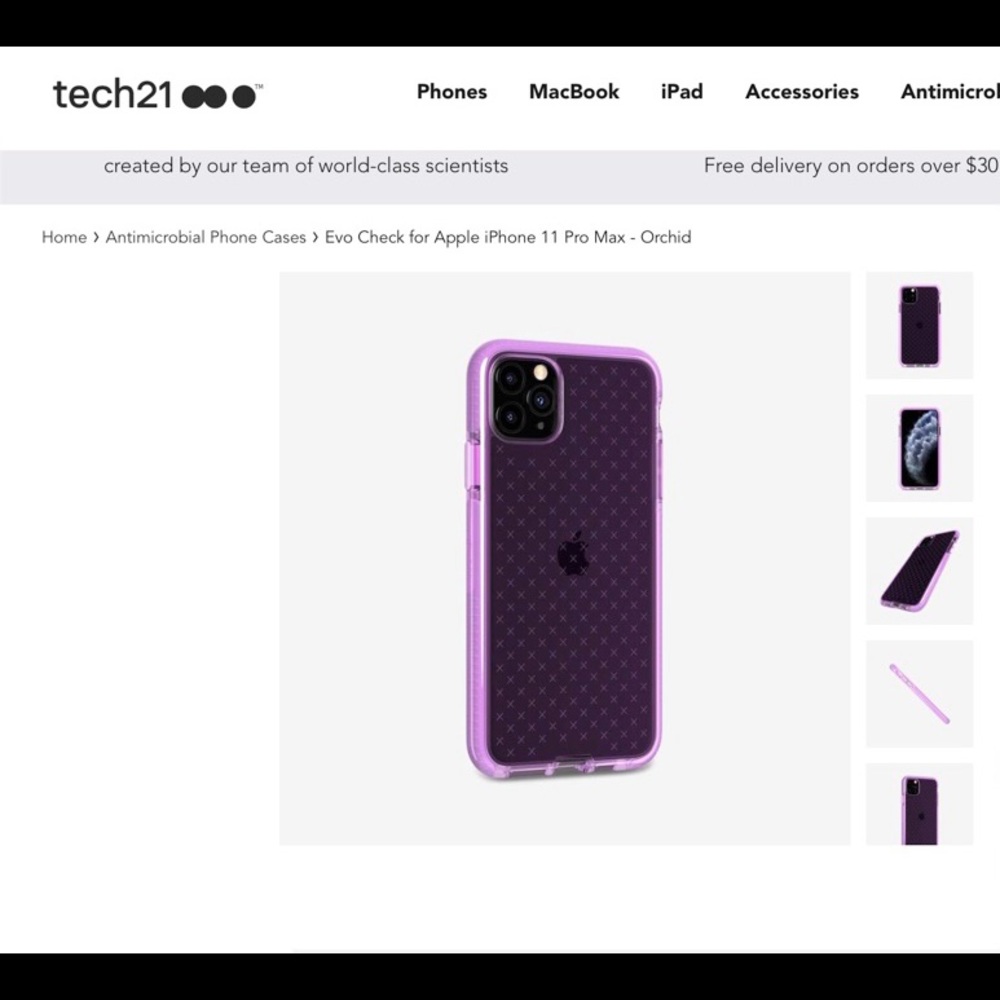 Tech 21 Evo Check Case for IPhone 11 Pro Max Apple